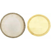 Professional Quality Dholak Goatskin Dayan Bayan Gajra Bass & Treble Head Skin - Party and Festive Needs | Buy online on ZillyBuy