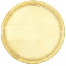 Professional Quality Dholak Goatskin Dayan Drum Treble Head Skin - Party and Festive Needs | Buy online on ZillyBuy