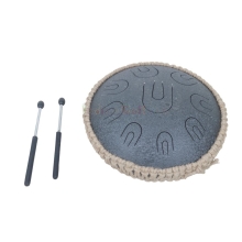 New Musical Instrument Om Tongue Drum 12inch & 18 Notes Happy Hand Pan Drum - Party and Festive Needs | Buy online on ZillyBuy