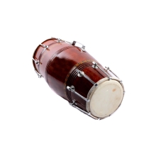 Indian Wooden Professional Bina Dholak no. 36B NB Musical Instrument With Bag - Party and Festive Needs | Buy online on ZillyBuy
