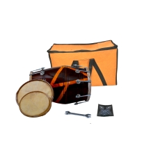 Indian Traditional Folk Musical Instrument Nut - Bolt Dholak With Cover - Party and Festive Needs | Buy online on ZillyBuy