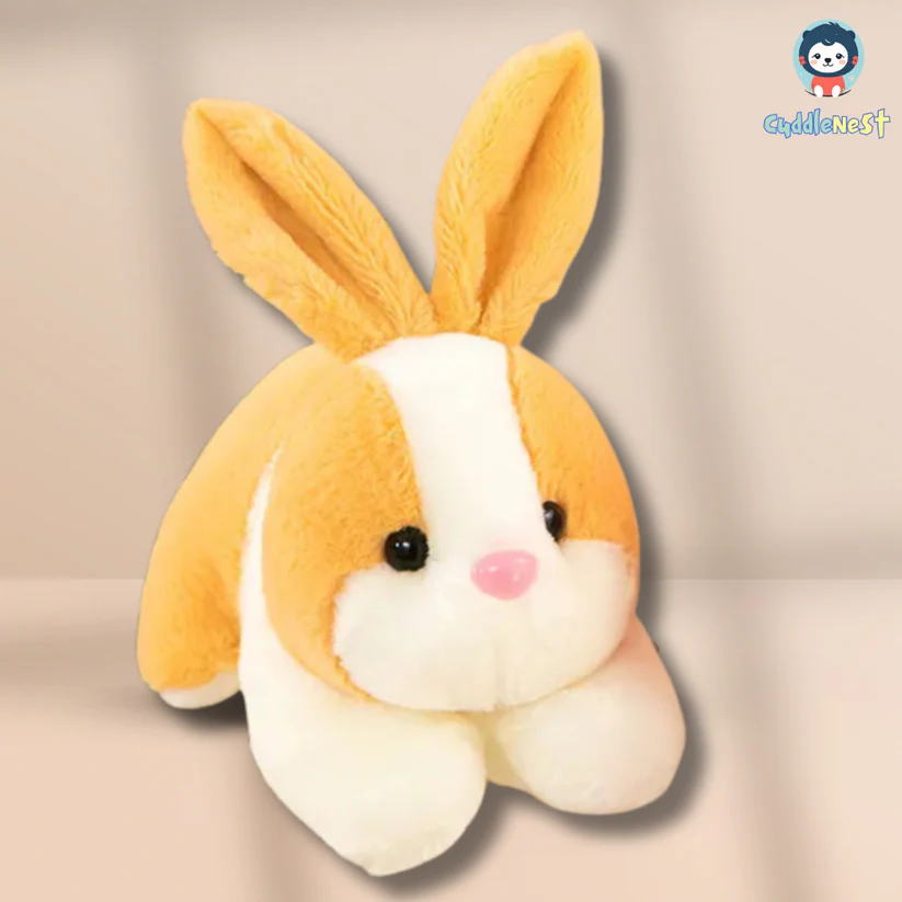 Cute Rabbit Soft Toy, Furry Stuffed Animal, Extra Soft, Perfect for Kids - 32 cm - Toys and Games | Buy online on ZillyBuy