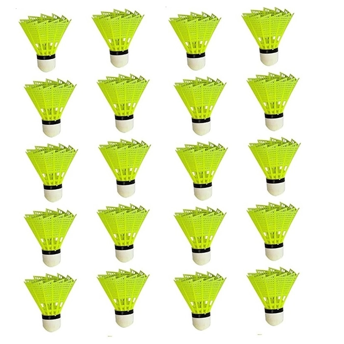 Nylon Shuttlecock (Pack of 20) Q2 - Toys and Games | Buy online on ZillyBuy