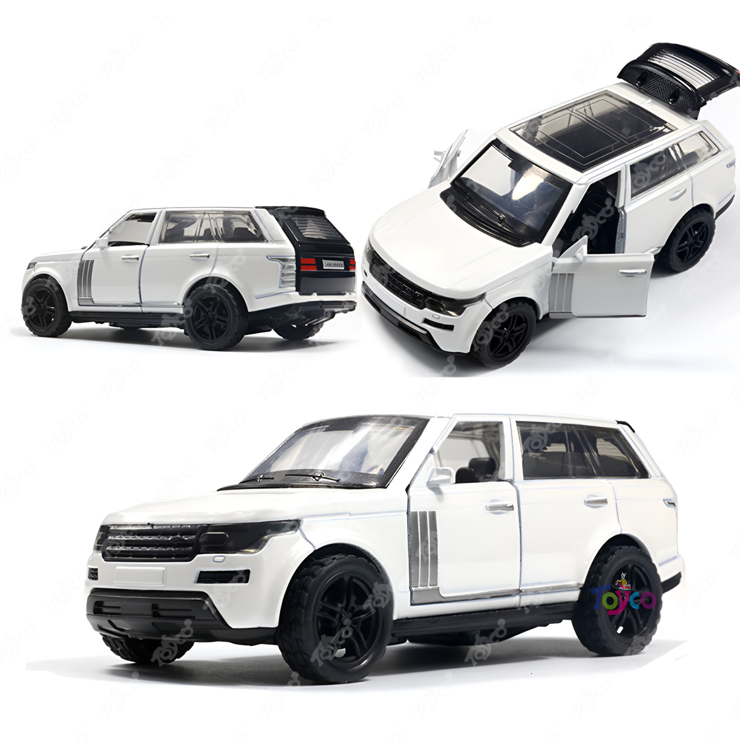 TOYCO 1:36 Scale Alloy Metal SUV Toy Car for Kids | Pull Back Function | Openable Doors and Smooth Edges | Miniature Vehicle Model | Toy for Boys and Girls Age 3+ | Multicolor - Toys and Games | Buy online on ZillyBuy