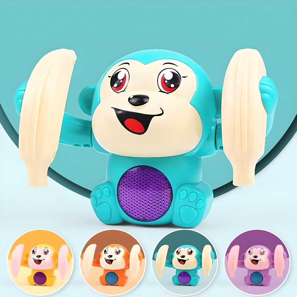 Dancing and Spinning Rolling Doll Tumble Monkey Random Color - Toys and Games | Buy online on ZillyBuy