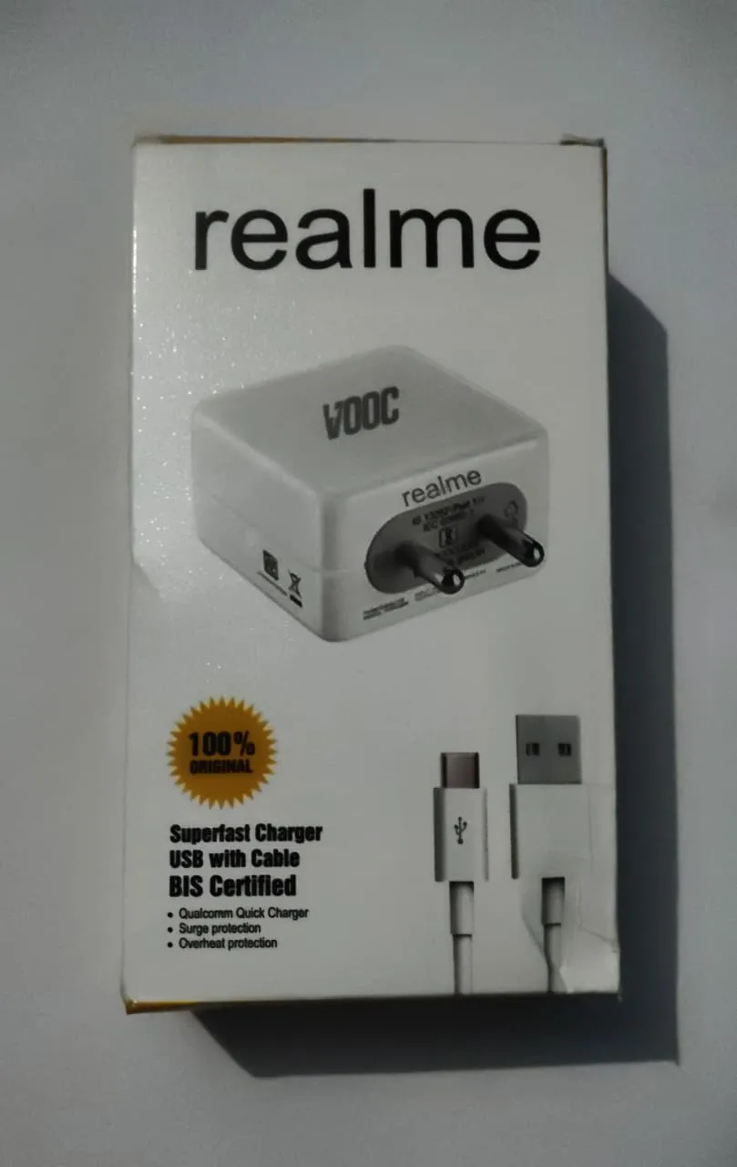 Realme fast mobile charger