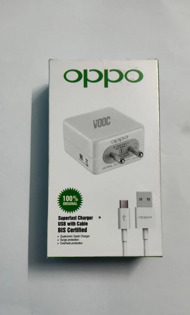 Oppo fast mobile charger