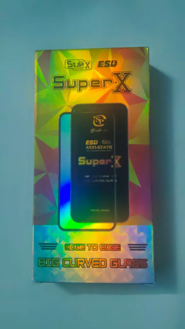 Super X Big Curved Glass