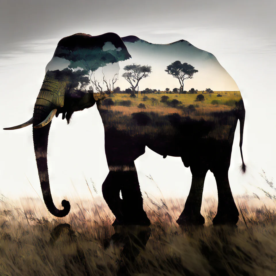 Sticker - Elephant - Stationery | Buy online on ZillyBuy