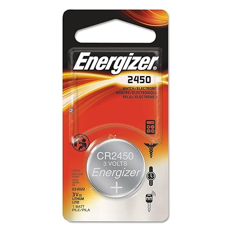Energizer EVEECR2450BP - Energizer Watch/Electronic/Specialty Battery - Hardware, Tools and Home Safety | Buy online on ZillyBuy