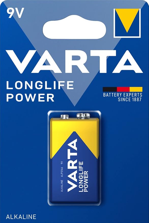 Varta High Energy 1 9V Alkaline Battery - Hardware, Tools and Home Safety | Buy online on ZillyBuy