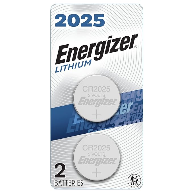 Energizer 2025BP-2N Coin Lithium 2025 Battery, Black - Hardware, Tools and Home Safety | Buy online on ZillyBuy