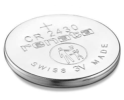 5 Pieces of Renata CR2430 Lithium Button Coin Cell Battery 3V Swiss Made CR 2430 Fresh Stock - Hardware, Tools and Home Safety | Buy online on ZillyBuy