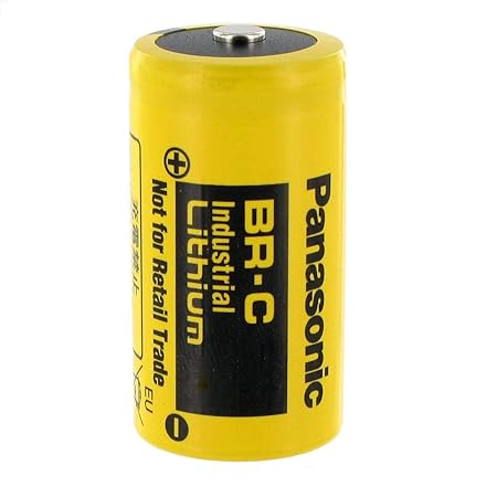 for Panasonic BR-C 3.0V 5000mAh C Size Lithium Cell Battery - Hardware, Tools and Home Safety | Buy online on ZillyBuy