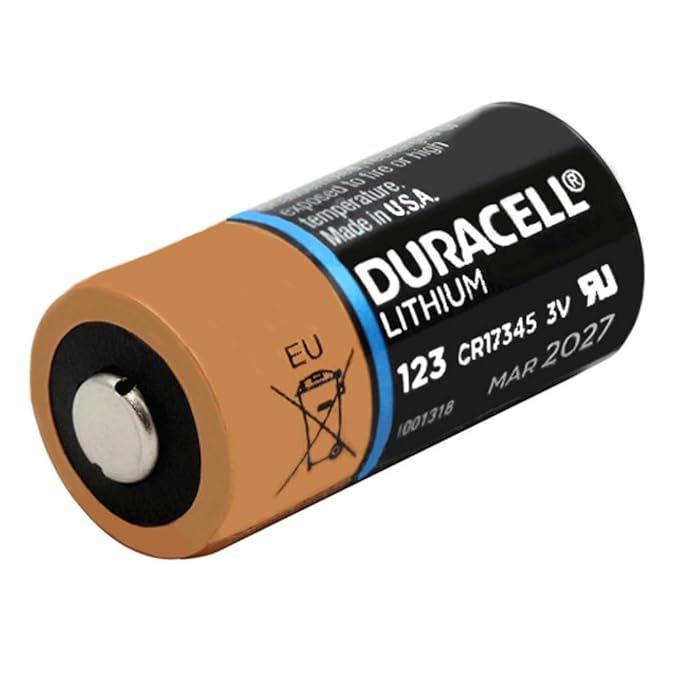 Duracell DL123A Lithium Camera Battery - 3 V DC - Hardware, Tools and Home Safety | Buy online on ZillyBuy