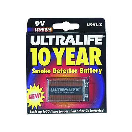 ULTRALIFE LITHIUM Smoke Alarm Battery - Hardware, Tools and Home Safety | Buy online on ZillyBuy