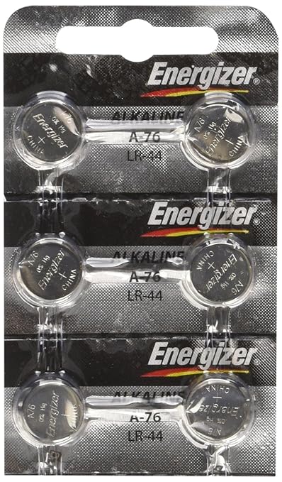 Energizer LR44 1.5V Button Cell Battery x 6 Batteries (Replaces: LR44 CR44 SR44 357 SR44W AG13 G13 A76 A-76 PX76 675 1166a LR44H V13GA GP76A L1154 RW82B EPX76 SR44SW 303 SR44 S303 S357 SP303 SR44SW) "Energizer Brand Name Batteries" AD - Hardware, Tools and Home Safety | Buy online on ZillyBuy