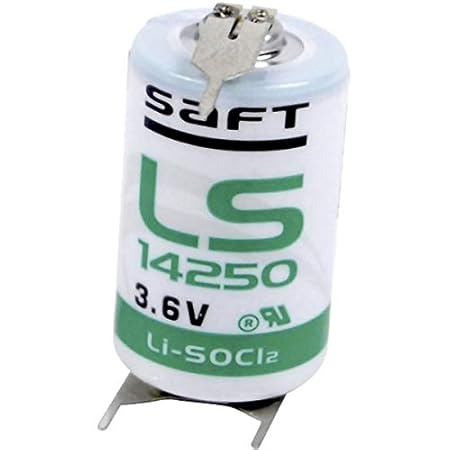 Saft 3.6V Lithium Thionyl Chloride 1/2 AA, 1.2Ah Battery LS-14250-3PF - Hardware, Tools and Home Safety | Buy online on ZillyBuy