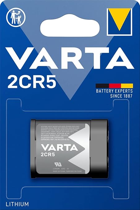 Varta 2 CR5 1 3V Professional Lithium Battery - Hardware, Tools and Home Safety | Buy online on ZillyBuy