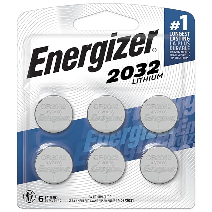 Energizer 2032 Lithium Batteries, 6 Count - Hardware, Tools and Home Safety | Buy online on ZillyBuy