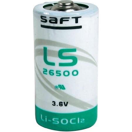 SAFT LS26500 Li-SOCl2 Batteries (3.6 V, Pack of 2) - Hardware, Tools and Home Safety | Buy online on ZillyBuy