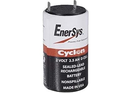EnerSys Cyclon 2V 2.5ah Sealed Lead Acid D Cell (0810-0004) - Hardware, Tools and Home Safety | Buy online on ZillyBuy