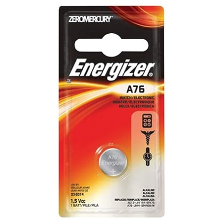 [ Strip of 12 ] Energizer A76/LR44 (A76BP), SR44, L1154, 1.5v Alkaline Batteries - Hardware, Tools and Home Safety | Buy online on ZillyBuy