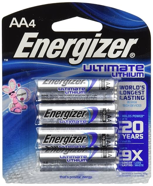 Energizer Ultimate Lithium AA 36 Batteries L91 - Hardware, Tools and Home Safety | Buy online on ZillyBuy