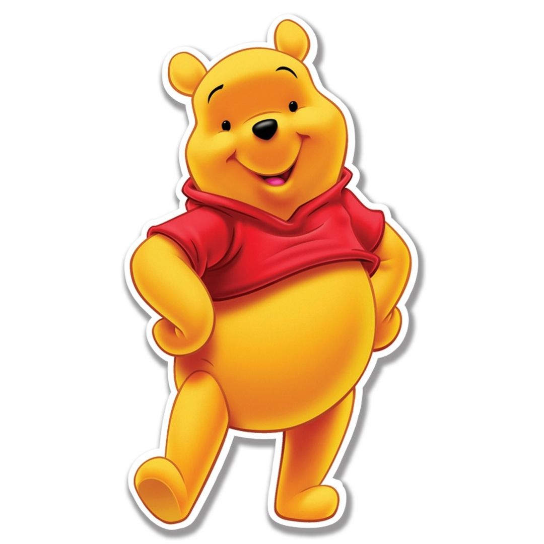 Winnie the Pooh Fridge Magnet Cute Cartoon Sticker for Kids & Birthday Gift Use - Stationery | Buy online on ZillyBuy