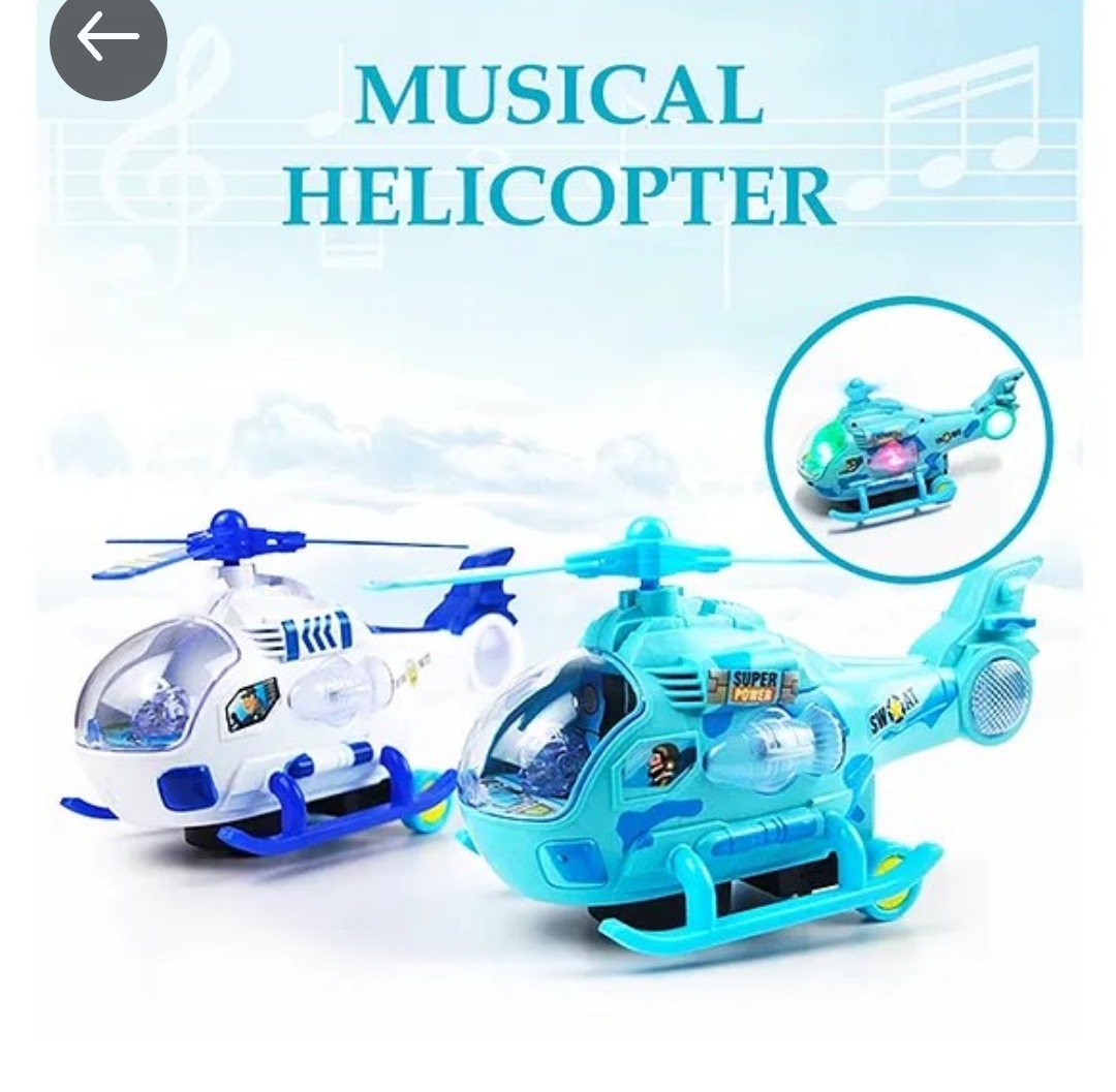 Musical Helicopter - Toys and Games | Buy online on ZillyBuy