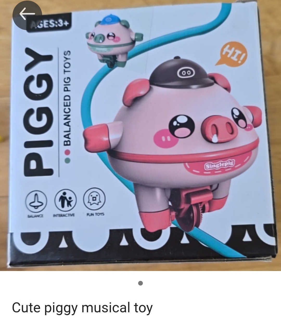 Musical Piggy Balanced Toy - Toys and Games | Buy online on ZillyBuy