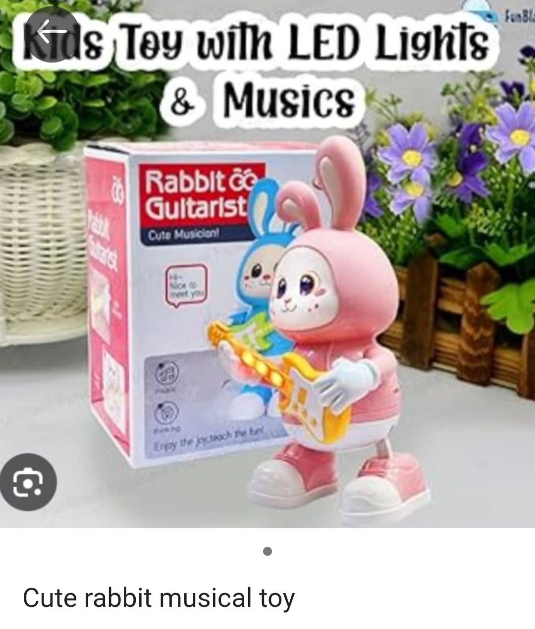 Musical guitarist Rabbit - Toys and Games | Buy online on ZillyBuy