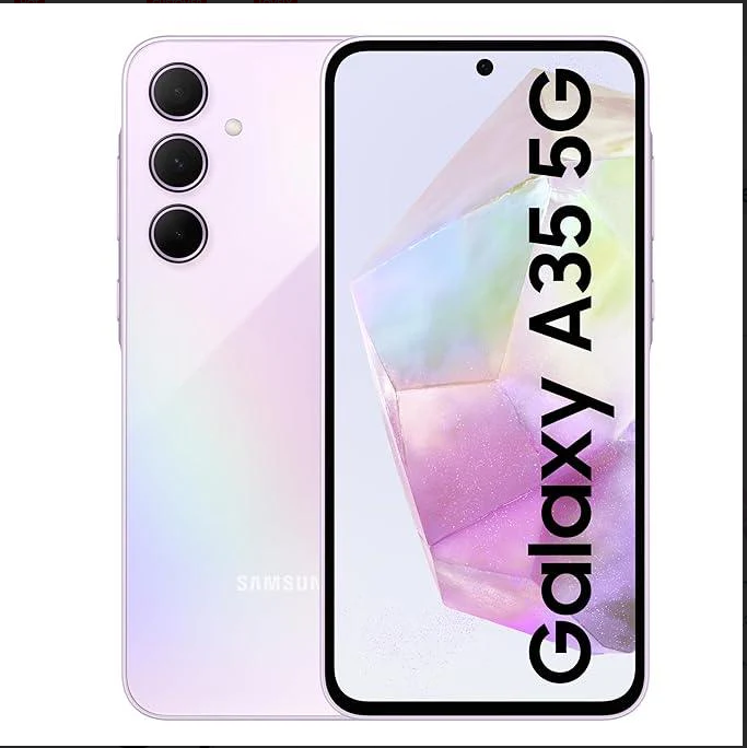 Samsung Galaxy A35 5G (Awesome Lilac, 256GB Storage8GB RAM) - Mobile Phone | Buy online on ZillyBuy