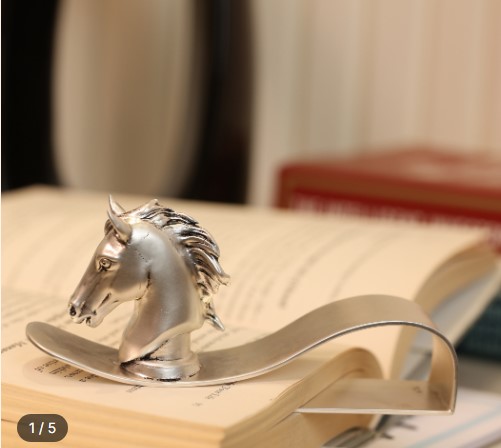 Horse Head Bookend/Paper Clip - Stationery | Buy online on ZillyBuy