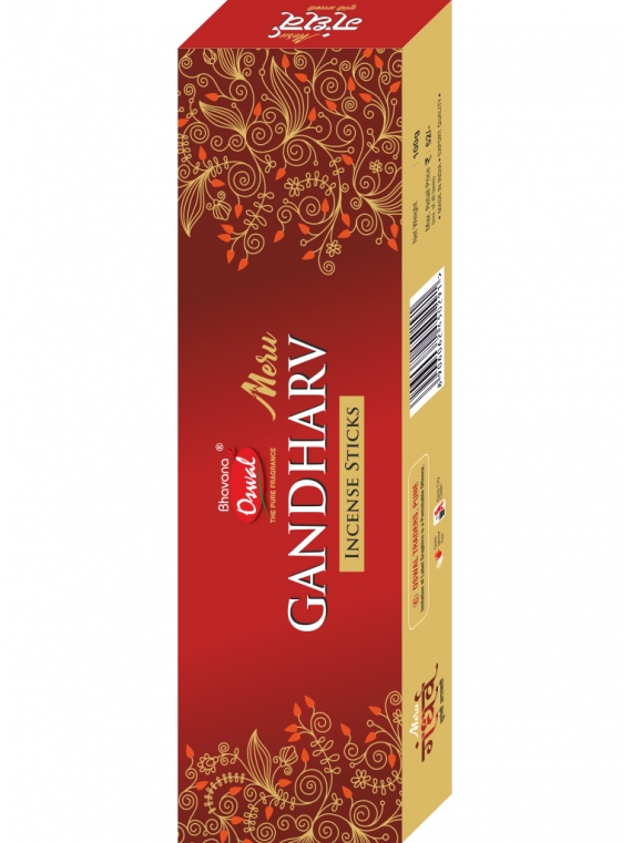 GANDHARV INCENSE STICKS,THE PURE FRAGRANCE - Packaging-Premium 90g Box,Fragrance-Fancy - Pooja Needs | Buy online on ZillyBuy