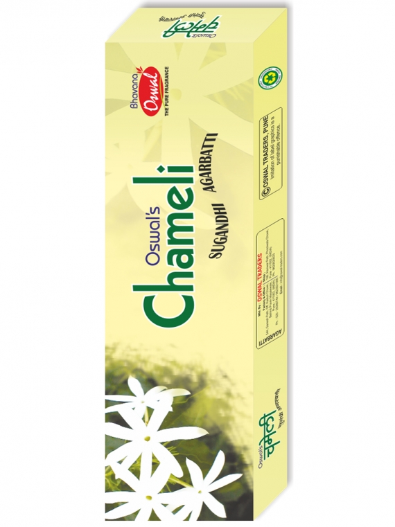 OSWAL CHAMELI - Packaging-Economy 150-180 gm Box Packing,Fragrance-Fancy - Pooja Needs | Buy online on ZillyBuy