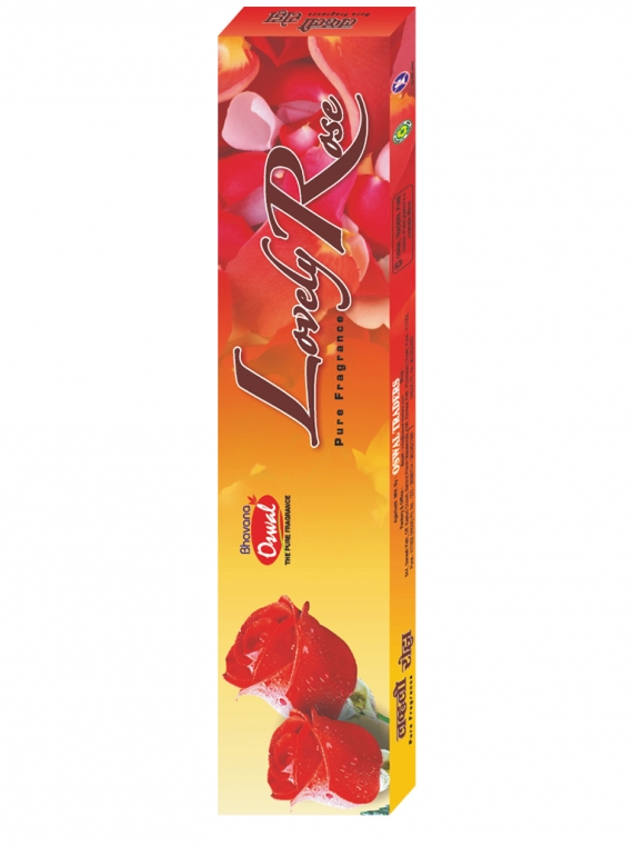 LOVELY ROSE - Packaging-25 MRP BOXES (18 to 30g),Fragrance-Rose - Pooja Needs | Buy online on ZillyBuy