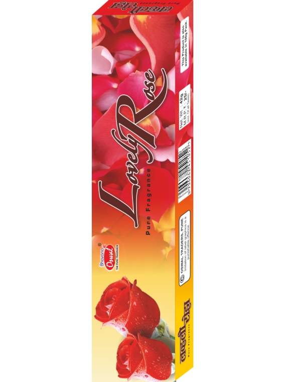 LOVELY ROSE - Packaging-15 MRP BOX,Fragrance-Rose - Pooja Needs | Buy online on ZillyBuy