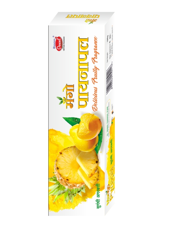 MANGO PYNAPAL - Packaging-Premium Dhoop Stick 90g Pack,Fragrance-Fancy - Pooja Needs | Buy online on ZillyBuy