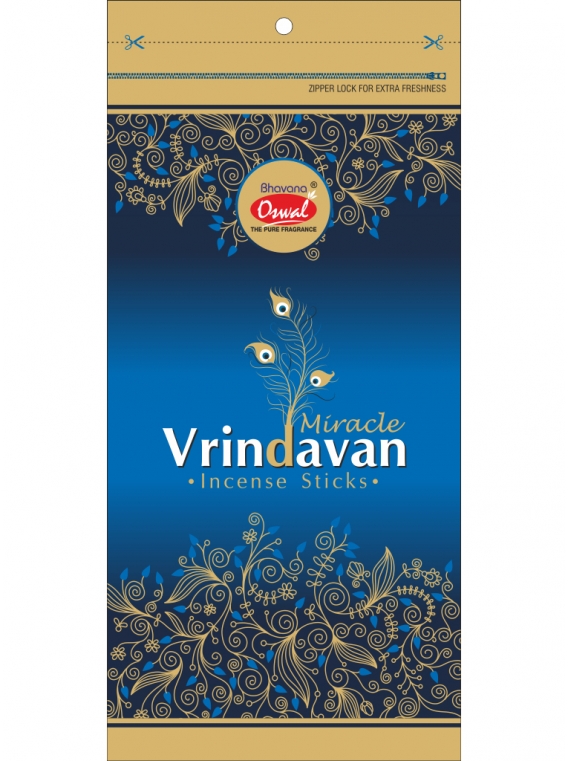 VRINDAVAN - Packaging-Zippar Pouch,Fragrance-Fancy - Pooja Needs | Buy online on ZillyBuy