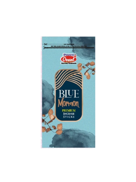 BLUE MORMON - Packaging-Zippar Pouch,Fragrance-Fancy - Pooja Needs | Buy online on ZillyBuy
