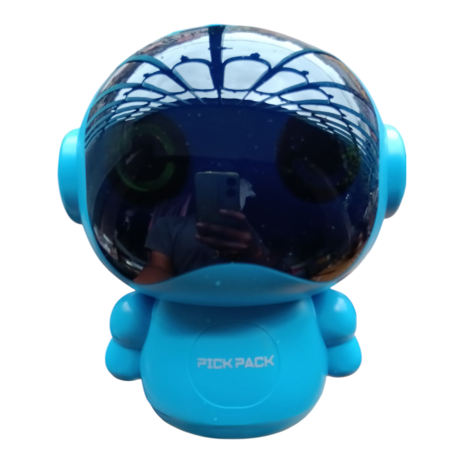 Pick Pack Mini Robot Bluetooth Speaker  Cute LED Face, Powerful Sound, 4-Hour Playtime - Home Audio | Buy online on ZillyBuy