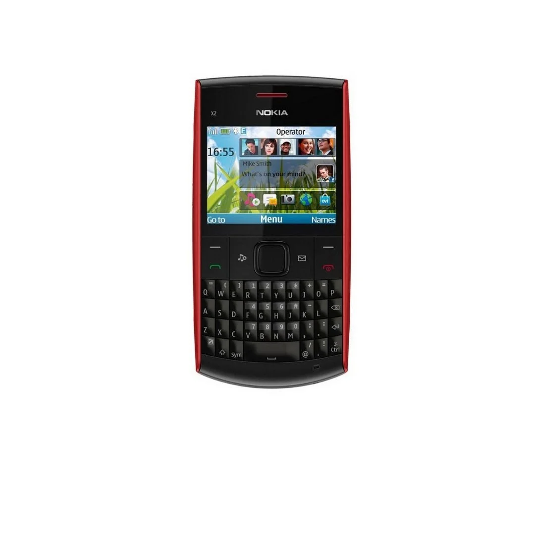 Flymaster Full Mobile Body Housing Panel/Case/Shell Compatible with Nokia X2-01  Black (Not A Mobile Phone, Only Body Panel). milano red