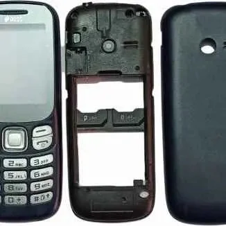 Mobile Phone Accessories | Body Shell for Samsung Metro | Durable and protective shell for your phone. black