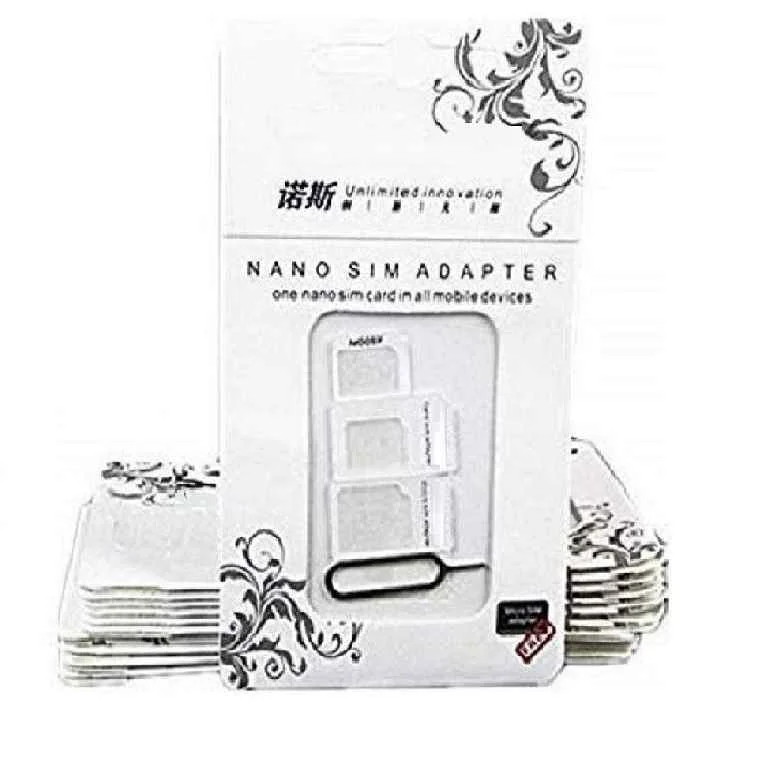 Mobile Accessories | Sim Card Adapter | Converts multiple sim sizes & various mobile devices