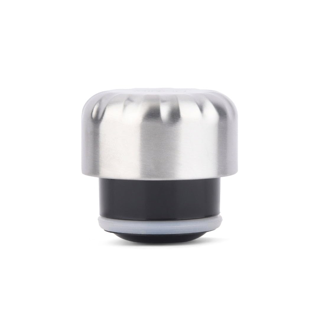 Spare Lid for Milton Duo DLX Bottle  Compatible with 350ml  With Silicone Ring | Leakproof Stainless Steel Cap