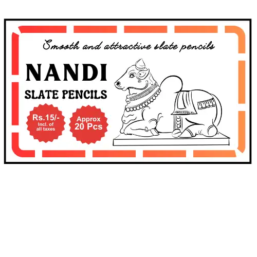 Nandi Slate Pencil 25 Box - Stationery | Buy online on ZillyBuy