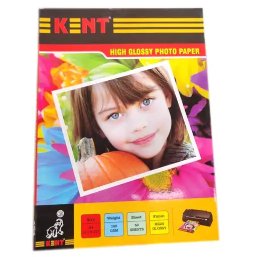 KENT High Gloss 180GSM A4 (210 X 297mm) 50Sheets Photo Paper - Stationery | Buy online on ZillyBuy