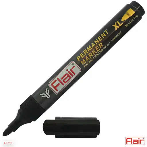 Flair Permanent Marker XL - Black - Stationery | Buy online on ZillyBuy