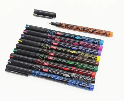 Flair Hotline Fineliner Pens (Pack of 10 colours) - Stationery | Buy online on ZillyBuy